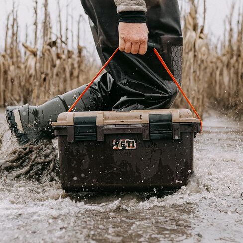 YETI LoadOut 30 GoBox Divided Cargo Case, Wetlands Brown, Gobox 30 - Wetlands, Gobox 30 in Kuwait
