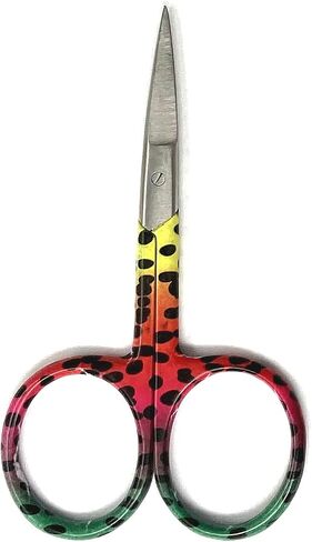 Creative Angler Scissors Trout Colored 3.5" for Fly Fishing or Fly Tying Tying (Standard, 3.5") (Brown) in Saudi Arabia