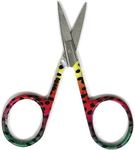 Creative Angler Scissors Trout Colored 3.5" for Fly Fishing or Fly Tying Tying (Standard, 3.5") (Brown) in Saudi Arabia