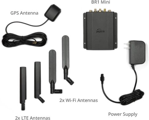بيبلينك ماكس BR1 ميني (كات 7) | 2 × منفذ LAN، 1 × منفذ WAN| 1 × مودم LTE| فتحات SIM زائدة عن الحاجة | تشمل سنة واحدة من PrimeCare | MAX-BR1-MINI-LTEA-US-T-PRM (متجدد) in Saudi Arabia