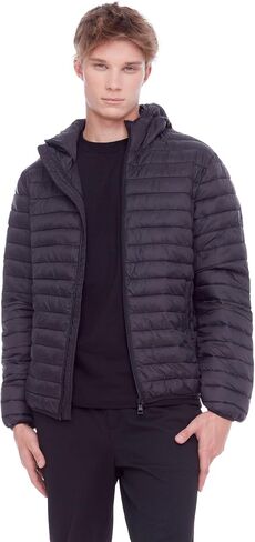Alpine North Men’s Vegan Down Packable Puffer - Lightweight, Weather-Resistant Jacket with Hood For Men with Carry Bag in Kuwait