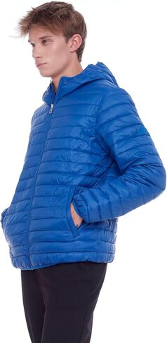 Alpine North Men’s Vegan Down Packable Puffer - Lightweight, Weather-Resistant Jacket with Hood For Men with Carry Bag in Saudi Arabia