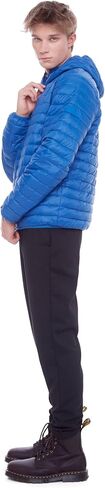 Alpine North Men’s Vegan Down Packable Puffer - Lightweight, Weather-Resistant Jacket with Hood For Men with Carry Bag in Saudi Arabia