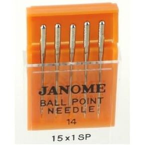 Janome Ball Point Needles (Size 14)