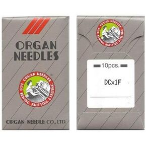 20 Organ DCX1F Serger Overlock Needles Size 16 & 18 for Babylock, Simplicity, Pfaff + Free Needle Threader
