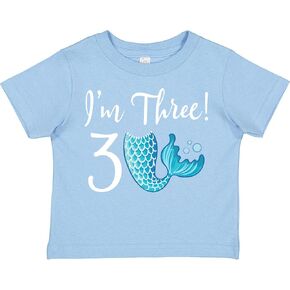inktastic 3rd Birthday Mermaid Party Toddler T-Shirt