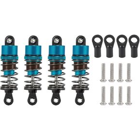 AMK RC Shocks 4pcs Oil Leakproof 1/10 RC Shocks 52mm-120mm for 1/10 RC Buggy Truggy On Road Touring Drift Cars Monster Trucks Upgrade Parts (1/10 RC Shocks 100mm Bule) in Kuwait