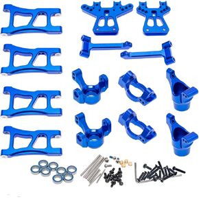 مجموعة برج الصدمات لحامل الأذرع المصنوعة من خليط معدني وكتلة التوجيه لـ Traxxas 1/18 LaTrax Teton Desert Prerunner-يستبدل الجزء 7630 7532 7552X in Kuwait