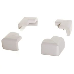 Dreambaby Foam Corner Protectors, Brown (Pack of 4)