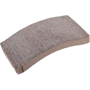 AIDENCOX Cat Scratcher Cardboard، عمود خدش عريض للقطط، ألعاب خدش القطط ووسادة صالة الاستراحة (قلب بديل)