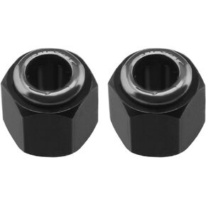 eMagTech 2pcs RC One Way Bearing Oil Driver Pulls Hex Nut Oneway Bearing Compatible with HSP 1/8 1/10 Scale Nitro RC Car SH16 18 21 Engine Bearing 12mm
