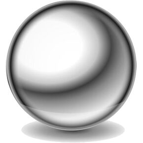 SUS304 Stainless Steel Dog Food Slow Feeders Ball - 2" Stops Gulping, Bloat, Indigestion, and Rapid Eating, Fun, Healthy, Prevents Obesity Improves Digestion (Small)