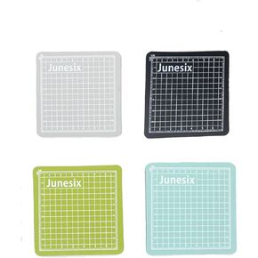 4Pieces Mini Cutting Pad Self Healing Craft Mat Small Sewing Cutting Mat Non-Slip Mini Cut Board for Scrapbooking Quilting Sewing Accessories