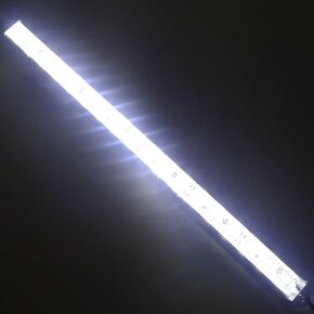 LEDENET 12" 18LEDs 5050 Blue 460nm Aquarium LED Strip Light for Fish Tanks - Waterproof Aluminum Lighting 12V DC Grow Bar Light