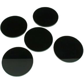 LITKO Model Display Base | 2 Inch Circular | 2 Inch Round | 51mm | 5 Pack | RPG Large Figure Size