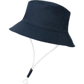 Baby Boy Sun Hat Toddler Summer Protection Beach Hat Toddler Girl Summer Bucket Hat Cotton Linen Baby Hat