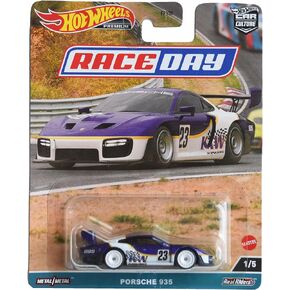 Hot Wheels Porsche 935, Race Day Premium Car Culture 1/5 [Blue/White]