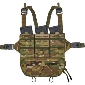 VIKTOS Taculus MX Tactical Versatile Durable Adjustable Waterproof Elastic Webbing EDC Vest Chest Rig with Belly Pouch