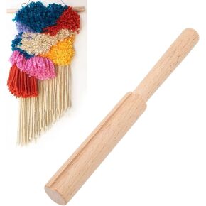 Wooden Handy Yarn Cutter Tool Supplies for DIY Latch Hook Rug Tapestry Making, Latch Hook Tools Hook Rug Tool, Easy Cutting Crochet Yarn Cutter Tool for Rug Tapestry Making Embroidery Crafts