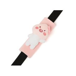 KAKAO Official Merchandise- Car Seat Belt Cover Seatbelt Shoulder Protection Cover Ryan Apeach Choonsik Jordy (Apeach Plush Cover)