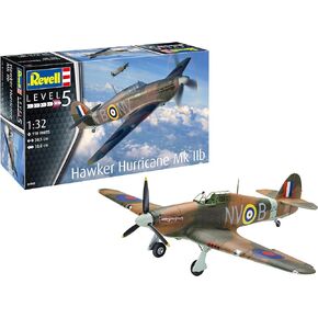 Revell 04968 Hawker Hurricane Mk IIb 1:32 Scale Unbuilt/Unpainted Plastic Model Kit