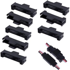 HobbyPark Servo Extension Safety Connector Clips Wire Lead Lock for RC Models (20-Pack)