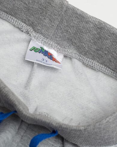 PJ Masks Baby Boys' Joggers Pants 2 Pack Set-Toddler Sweatpants Featuring Catboy, Gekko, and Owlette, Grey/Black, 2T in Kuwait