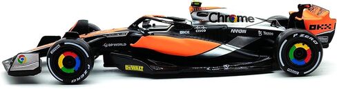 JODIYAAH Bburago P2 British GP Mclaren 2023 F1 MCL60 4# Lando Norris Formula Racing Alloy Car Diecast Model (MCL60 4#) in Kuwait