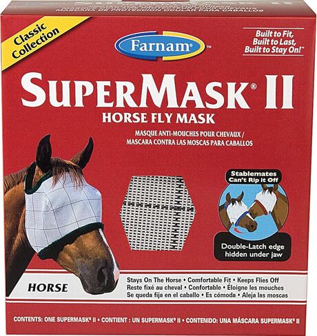 SuperMask II Fly Mask for Horses in Kuwait