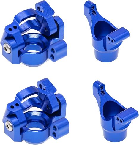 مجموعة برج الصدمات لحامل الأذرع المصنوعة من خليط معدني وكتلة التوجيه لـ Traxxas 1/18 LaTrax Teton Desert Prerunner-يستبدل الجزء 7630 7532 7552X in Kuwait