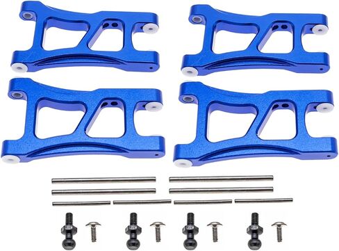 مجموعة برج الصدمات لحامل الأذرع المصنوعة من خليط معدني وكتلة التوجيه لـ Traxxas 1/18 LaTrax Teton Desert Prerunner-يستبدل الجزء 7630 7532 7552X in Kuwait