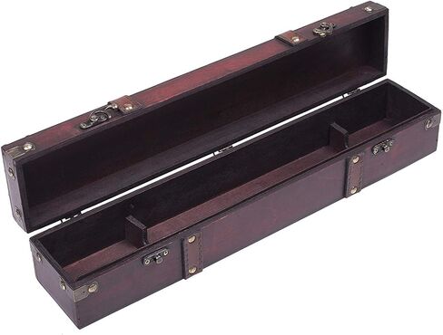 Witch Wizard Handcrafted Wood Magic Wand Box, 18 inch, Midnight Black in Kuwait