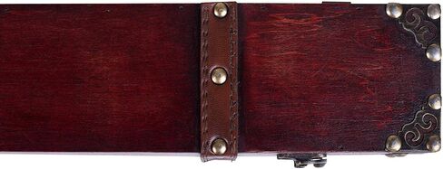 Witch Wizard Handcrafted Wood Magic Wand Box, 18 inch, Midnight Black in Kuwait