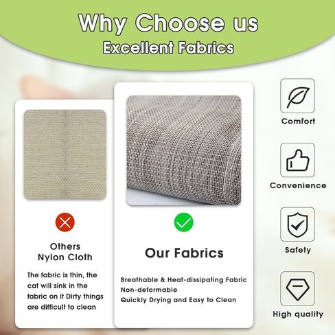 Cat Window Perch - Cat Window Hammock Cat Bed Window for Large Cats, Space Saving Cat Shelves Window Mounted Safety Cat Seat, Providing All Around 360° Sunbathe for Indoor, for All Seasons in Kuwait