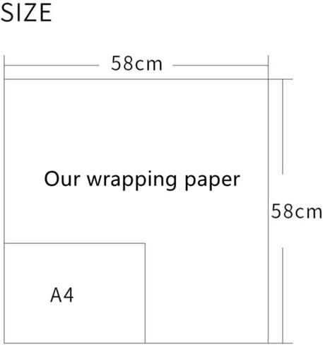 20 Sheets Pure color Waterproof gold edge Flower Wrapping Paper,Florist Bouquet Supplies,DIY Crafts,Gift Packaging or Gift Box Packaging, 22.8x22.8Inch(Dark night black) in Saudi Arabia