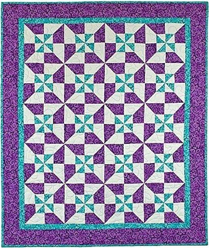 نظام قطع القماش الكل في واحد من QuiltCut2 لأغطية اللحف - يتضمن حصيرة قطع دوارة، ومشبك قماش، ودليل قطع، ومسطرة قياس السرعة in Kuwait