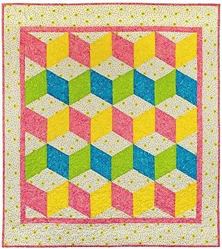 نظام قطع القماش الكل في واحد من QuiltCut2 لأغطية اللحف - يتضمن حصيرة قطع دوارة، ومشبك قماش، ودليل قطع، ومسطرة قياس السرعة in Kuwait