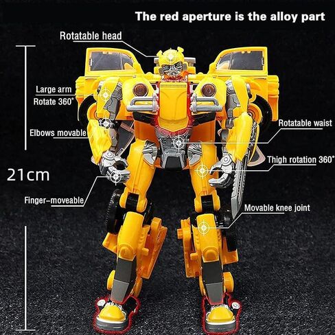 روبوت سيارة مشوه، نموذج سيارة قابل للتحويل، شخصية تشوه مركبات البناء، هدية عيد ميلاد للحفلات (أ) in Kuwait