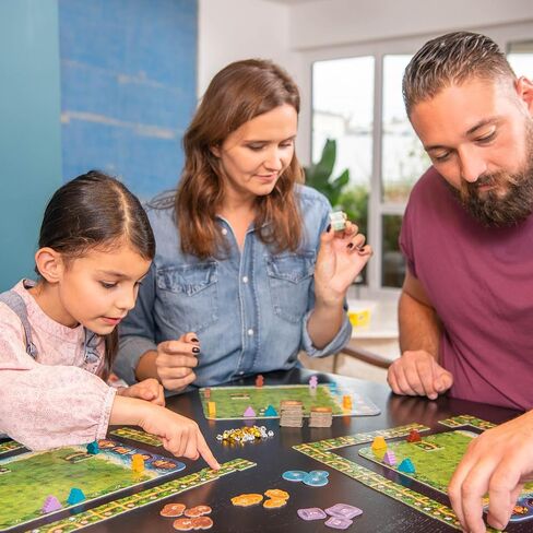 HABA Karuba - Tile Placement Family Puzzle Game - Each Player Builds A Path Through the Jungle To Hunt Treasure and Find Temples - Ages 8+ (Made in Germany) in Saudi Arabia