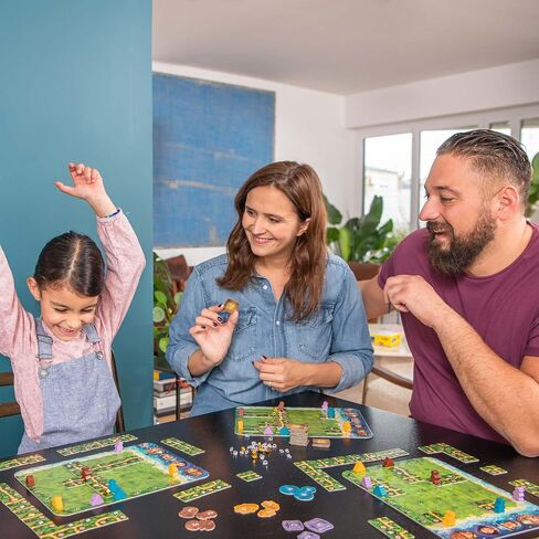 HABA Karuba - Tile Placement Family Puzzle Game - Each Player Builds A Path Through the Jungle To Hunt Treasure and Find Temples - Ages 8+ (Made in Germany) in Saudi Arabia