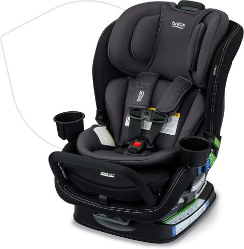 Britax Poplar Convertible Car Seat, Slim 17" Design — Stone Onyx | 2-in-1 Car Seat, Extended Rear Facing Up to 50 lbs; Slim Car Seat, Easy Installation With ClickTight, SafeWash Fabrics in Saudi Arabia