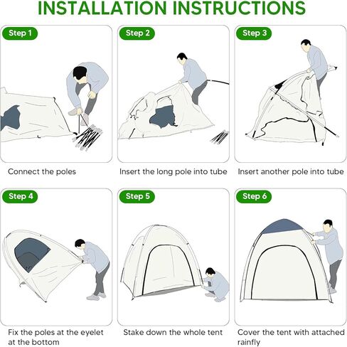 خيمة رياضية، كبسولات طقس شفافة مقاومة للماء - كبيرة من 2 إلى 3 أشخاص - خيمة خارجية ذات رؤية واضحة مع غطاء علوي قابل للإزالة وأرضية محكمة الغلق، مأوى لجميع الأحوال الجوية لمشاهدة الأحداث الرياضية والتخييم وصيد الأسماك in Kuwait