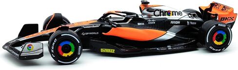 JODIYAAH Bburago P2 British GP Mclaren 2023 F1 MCL60 81# أوسكار بياستري فورمولا ريسينغ سبيكة سيارة دييكاست موديل (MCL60 81#) in Kuwait