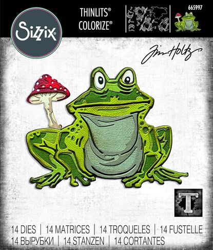 Sizzix Sizzx Thinlits Die Set 14PK Myron Colorize by Tim Holtz | 665997 | Chapter 3 2022, Multicolor in Saudi Arabia