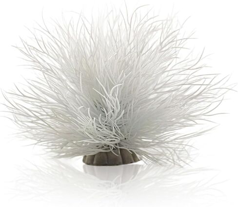 ديكورات حوض أسماك حوض السمك نباتات بلاستيك ديكور صناعي (أبيض) in Kuwait