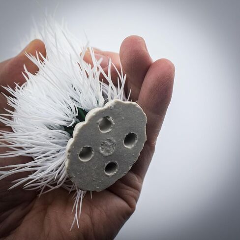 ديكورات حوض أسماك حوض السمك نباتات بلاستيك ديكور صناعي (أبيض) in Kuwait