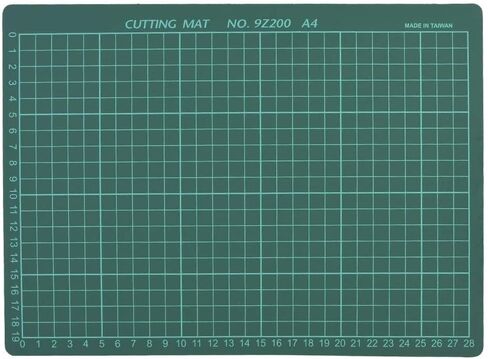 Cutting Mat, Stationary A3 Cutting Mat with Anti-Skid Design Cutting(A4 Single-Sided Green) in Kuwait