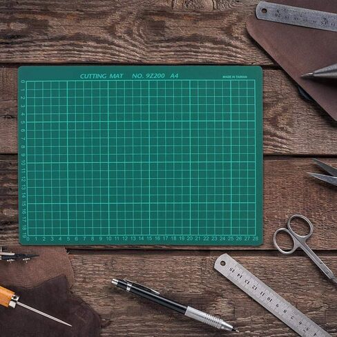 Cutting Mat, Stationary A3 Cutting Mat with Anti-Skid Design Cutting(A4 Single-Sided Green) in Kuwait