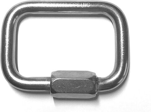 US Stainless Stainless Steel 316 Square Quick Link 3/8" (10mm) Marine Grade in Saudi Arabia