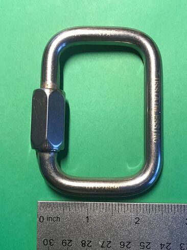 US Stainless Stainless Steel 316 Square Quick Link 3/8" (10mm) Marine Grade in Saudi Arabia
